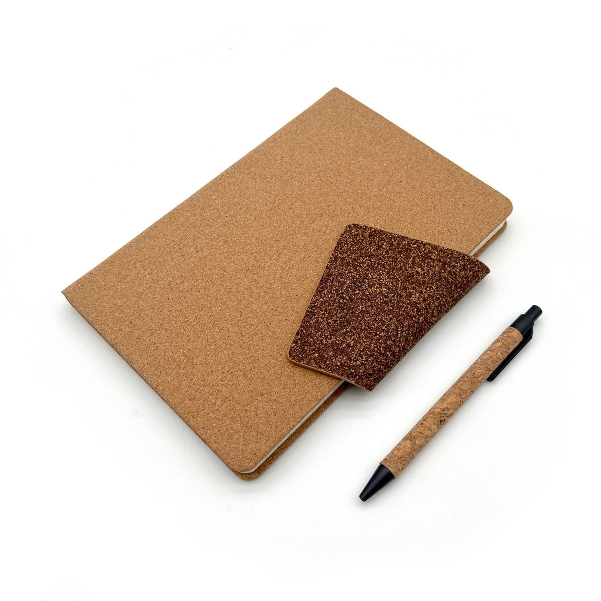 Eco Cork Notebook with Coffee Grounds Cover
